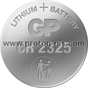Lithium Button Battery GP CR-2325 3V  1 pcs in blister /price for 1 battery/