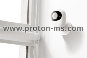 SMART HOME Motion sensor, PIR, WiFi 2.4 GHz white/black