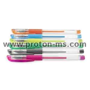 Hama "Glitter & Classic" Set of 6 Gel Pens, 07562