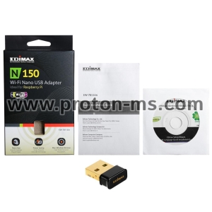 Wireless Nano Adapter EDIMAX EW-7811UN, USB, Realtek, 2.4Ghz, 802.11n/g/b