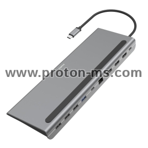 Hama USB-C Docking Station, "Connect2Office Pro", 10 Ports