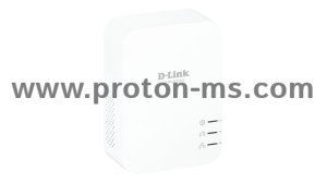 D-Link PowerLine AV2 1000 HD Gigabit Starter Kit, 1000 Mbps, Twin Pack, DHP-601AV/E