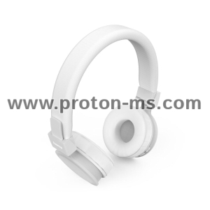 Hama "Freedom Lit II" Bluetooth® Headphones, On-Ear, Foldable, with Microphone, white