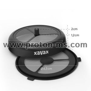 Xavax Reusable Pads, Set of 2 for Senseo and Similar Models, 111261