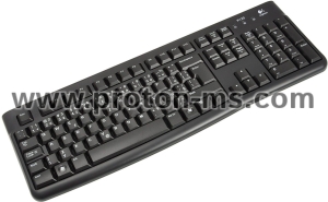 Standard keyboard Logitech K120, Black