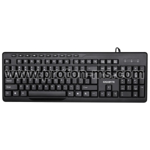 Keyboard and mouse set Gigabyte KM6300, Black