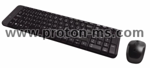 Kомплект безжични клавиатура с мишка Logitech MK220