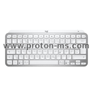 Wireless Keyboard Logitech MX Keys Mini, Pale Grey