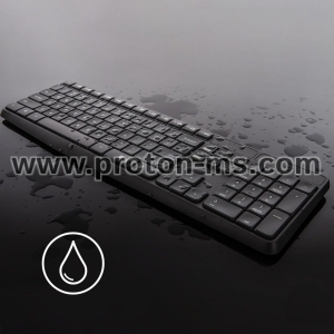 Wireless Keyboard and mouse set Logitech MK235, Black