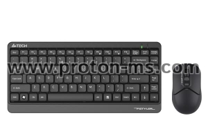 Комплект клавиатура и мишка A4TECH FG1112, Черен