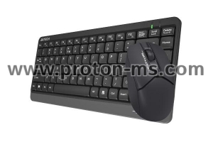 Комплект клавиатура и мишка A4TECH FG1112, Черен