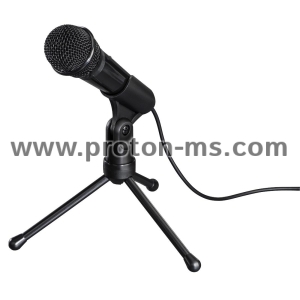 Hama "MIC-P35 Allround" Microphone for PC and Notebook, 3.5 mm Jack Plug 