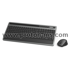 HAMA KMW-600 Plus, Wireless keyboard/mouse set with smartphone slot