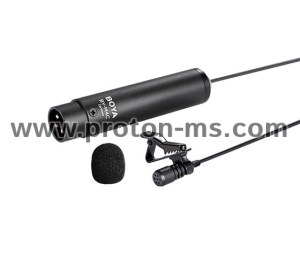 Микрофон брошка BOYA BY-M4C, XLR