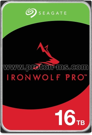 HDD SEAGATE IronWolf ST16000NT001, 16TB, 256MB Cache, SATA 6.0Gb/s