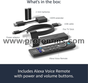Fire TV Stick 4K streaming device G2, Wi-Fi 6, Alexa Voice Remote