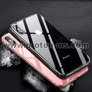 Прозрачен Силиконов Ултра Тънък Кейс за iPhone X Ultra Thin Soft Silicone, Crystal Clear