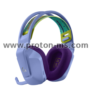 Gaming Earphone Logitech G733 Lilac Lightspeed Wireless RGB, Microphone, Purple