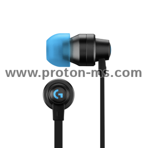 Gaming Earphone Logitech G333 In-ear, 3.5 mm + USB-C adapter