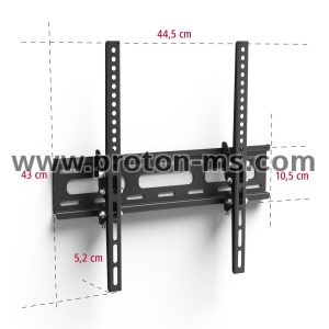Hama TV Wall Bracket, Tilt, 191 cm (75") up to 40 kg