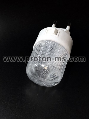 Нощна лампа LED за контакт 1W 220V-50Hz