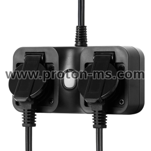 Смарт контакт Edimax SP-1122WTO 2 гнезда за вътрешна или външна употреба, WiFi