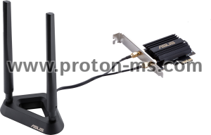 ASUS PCE-AX58BT, AX3000 Dual Band PCI-E Adapter, WiFi 6 (802.11ax)
