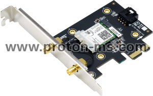 Адаптер ASUS PCE-AX3000, AX3000 Dual Band PCI-E, WiFi 6 (802.11ax)