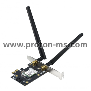 Wireless Adapter ASUS PCE-AX1800 WiFi 6 PCI-e and Bluetooth 5.2