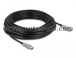 Оптичен кабел Delock, HDMI 4K, 60 Hz, 25 m