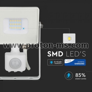 PowerLine LED Flood Light Rechargeable 10W 115 lm/W