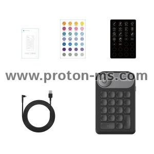 Huion Keydial Mini K20 Digital Keypad for Graphic Tablet