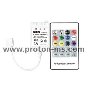 Mini RF Controler for RGB LED Lighting 5-24V AC 3x2A