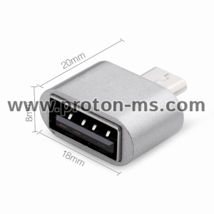 OTG Преходник Micro USB мъжка букса към USB женска букса