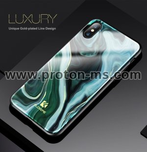 Луксозен Силиконов Кейс за iPhone X FLOVEME Luxury Phone Case 