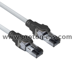 Мрежов пач кабел ACT S/FTP, CAT6A IDC 4PPoE/PoE++100W LZSH, 1.5 m