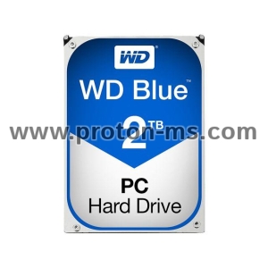 Хард диск WD Blue, 2TB, 5400rpm, 64MB, SATA 3