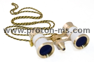 Levenhuk Broadway 325F Opera Glasses (with LED light and chain)