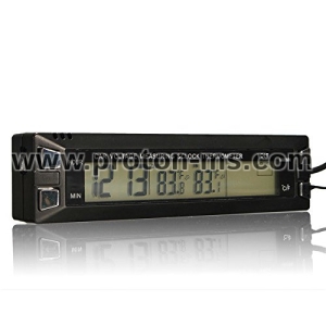 Дигитален волтметър, часовник и термометър за автомобил E30