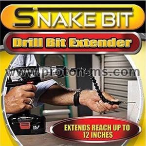 Професионална отвертка "Snake Bit" тип змия, 6 приставки