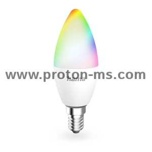 HAMA Смарт LED крушка WLAN, E14, Matter, 4,9 W, RGBW, 176641